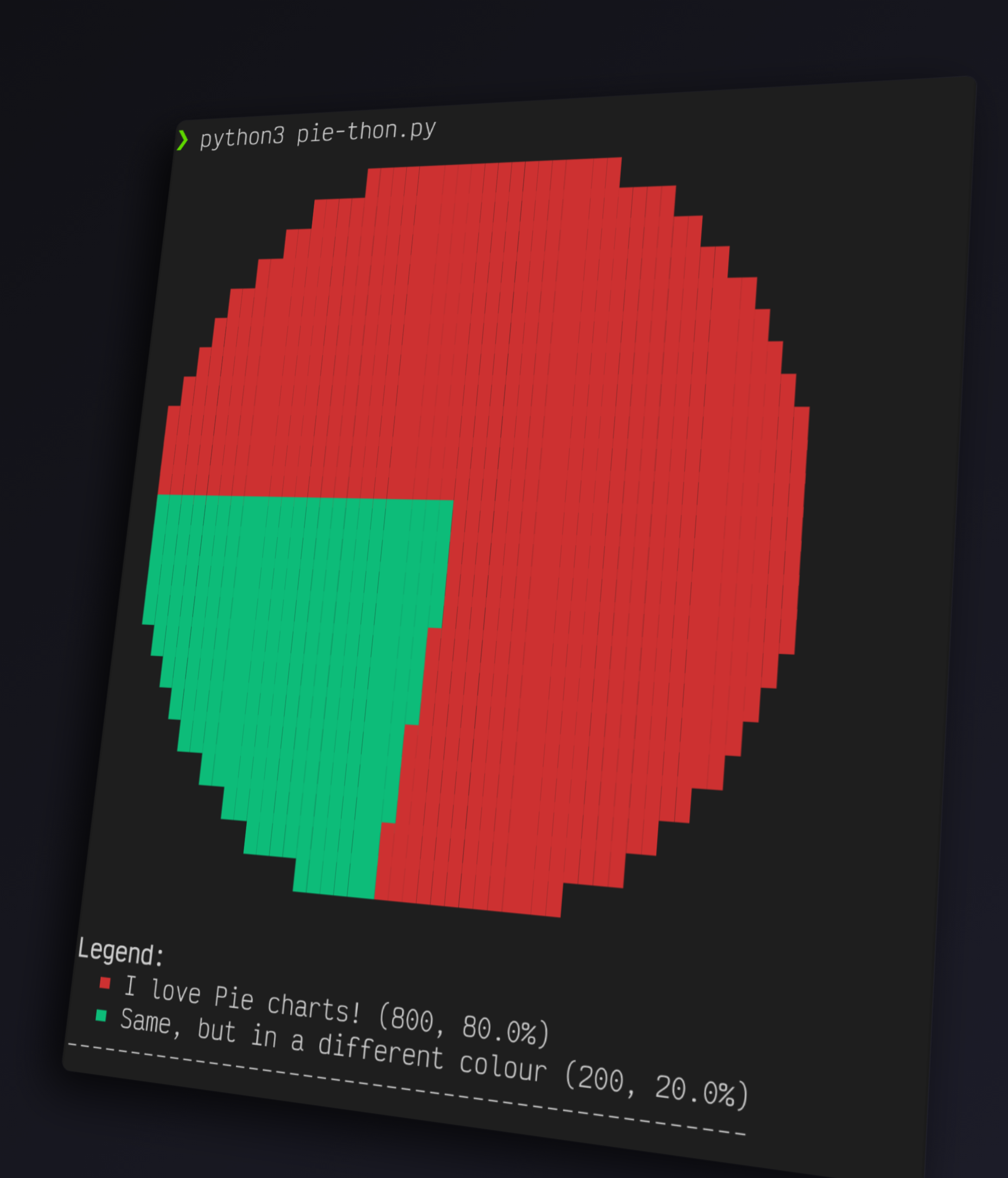 Pie-thon Screenshot