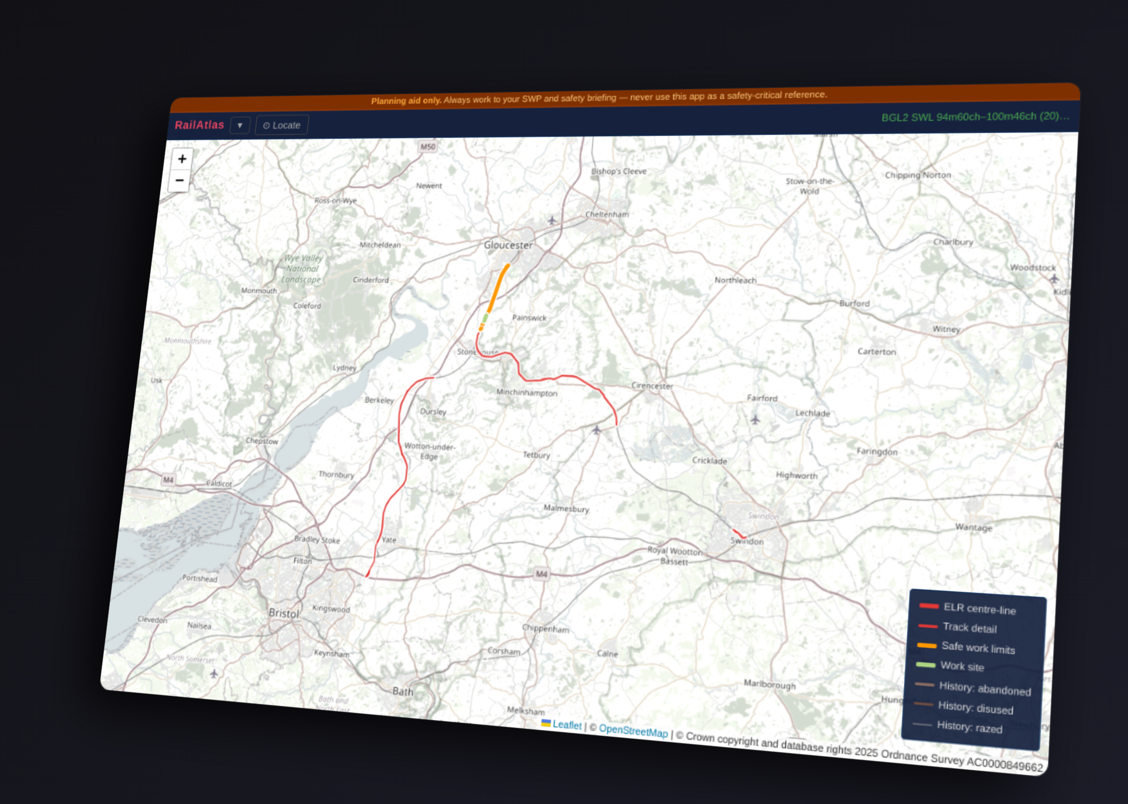 RailAtlas Screenshot