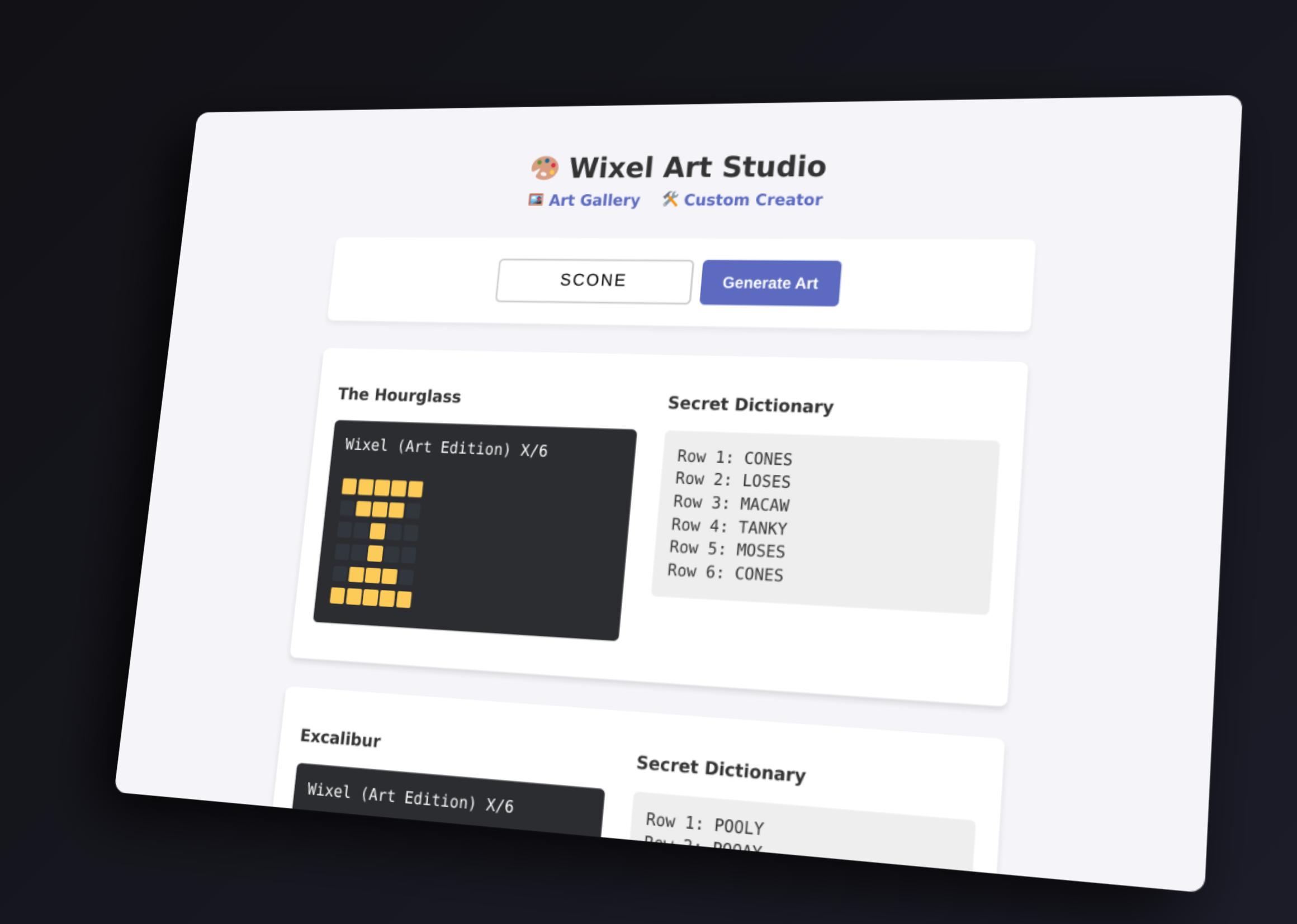 Wixel Screenshot